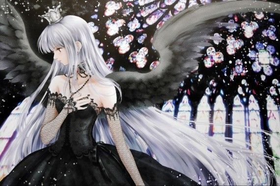 Résultat de recherche d'images pour "manga ange gothique"